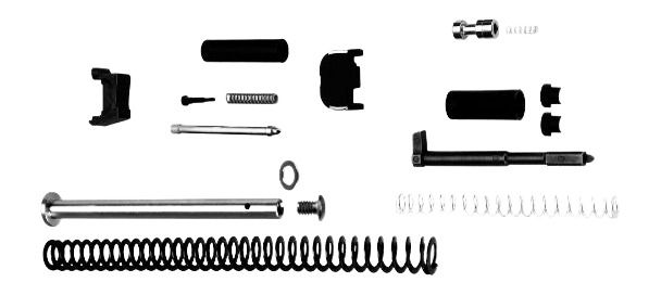TACFIRE UPK-GLK-19 GLK19 G3 SLDE UPP KIT Stainless Steel ROD