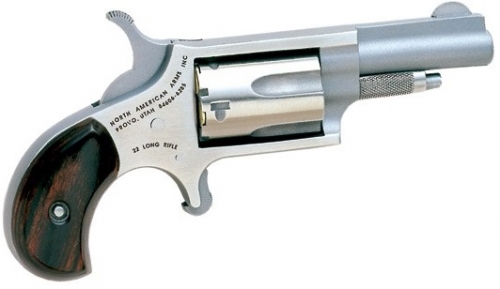 North American Arms Mini Mini-Revolver .22 LR Stainless/Silver Revolver