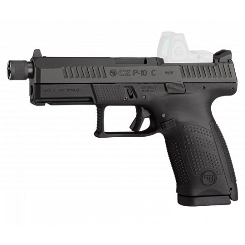 CZ P-10 C OR SR Optics Ready Suppressor Ready 9mm Blue/Black Pistol