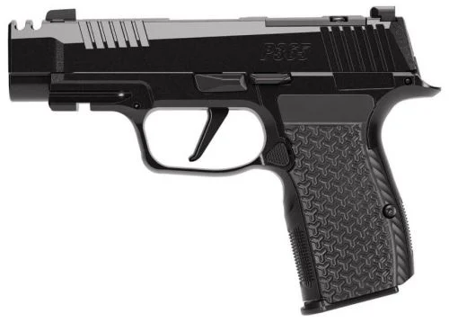 SIG Sauer P365-LUXE AXG Compact .380 ACP Pearlescent Black LUXE Cerakote Pistol