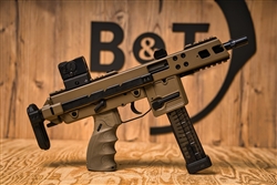 B&T KH9 Covert 9mm Semi-Auto Folding Pistol w/ Telescoping Brace