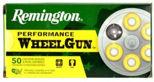 Remington Performance WheelGun Ammo Brass .32 SW 88-Grain 50-Rounds LRN 3 Remington Performance WheelGun Ammo Brass .32 SW 88-Grain 50-Rounds LRN
