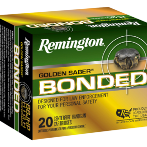 Remington Golden Saber BJHP-Bonded 9mm-Luger 147-Grain 20-Count