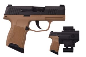 Sig Sauer P365 Flat Dark Earth 9mm 3.1" Barrel 12-Rounds with Night Sights 3 Sig Sauer P365 Flat Dark Earth 9mm 3.1" Barrel 12-Rounds with Night Sights