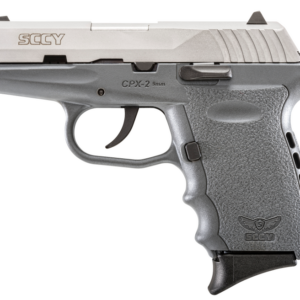 SCCY CPX-2 Pistol Gray 9mm 3.1" Barrel 10-Rounds - No Manual Safety