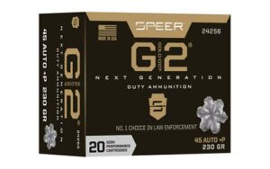 Speer Gold Dot G2 45 ACP +P 230 Grain 20 Round Box 3 Speer Gold Dot G2 45 ACP +P 230 Grain 20 Round Box