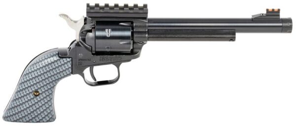 Heritage Firearms Rough Rider Tactical Cowboy .22 LR 6.50" Barrel 6-Rounds Carbon Fiber Grip Heritage Firearms Rough Rider Tactical Cowboy .22 LR 6.50" Barrel 6-Rounds Carbon Fiber Grip