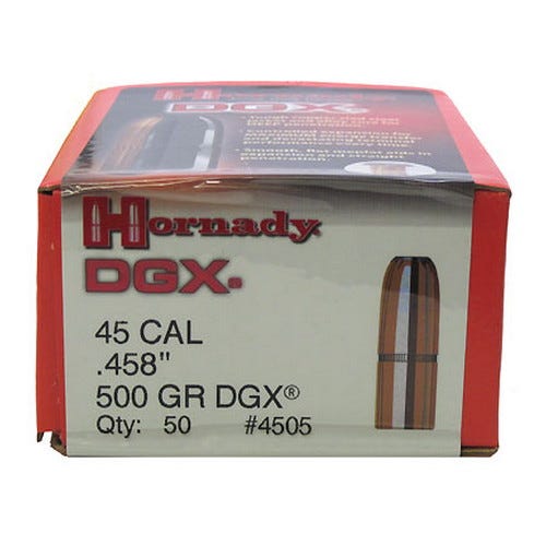 Hornady 4505 Bull .458 500 DGX 50 Hornady 4505 Bull .458 500 DGX 50