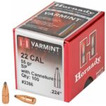 Hornady 2266 Bull .224 55 SP Wc 100 2 Hornady 2266 Bull .224 55 SP Wc 100