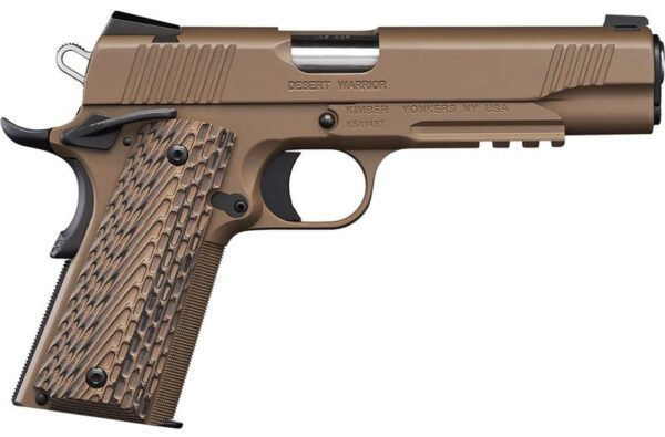 Kimber Desert Warrior Desert Tan .45 ACP 5" Barrel 7-Rounds Kimber Desert Warrior Desert Tan .45 ACP 5" Barrel 7-Rounds