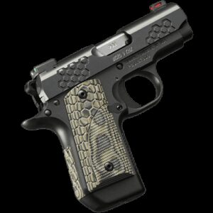 Kimber Micro 9 KHX Gray 9mm 3.15" Barrel 7-Rounds Hogue G-Mascus G10 Grips
