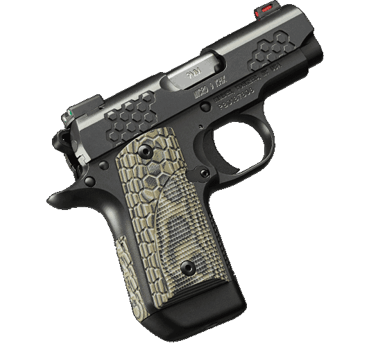 Kimber Micro 9 KHX Gray 9mm 3.15" Barrel 7-Rounds Hogue G-Mascus G10 Grips Kimber Micro 9 KHX Gray 9mm 3.15" Barrel 7-Rounds Hogue G-Mascus G10 Grips