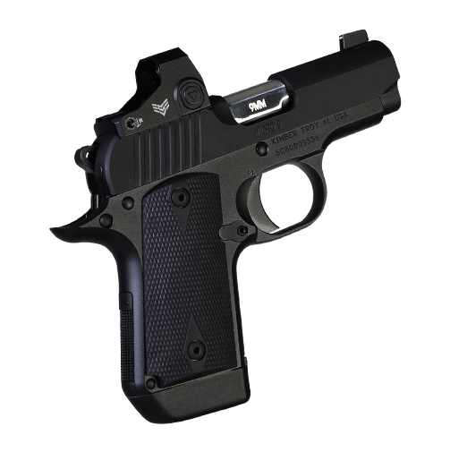 Kimber Micro 9 OI 9mm 3.15" Barrel 7-Rounds Swampfox Sentinel Optic Kimber Micro 9 OI 9mm 3.15" Barrel 7-Rounds Swampfox Sentinel Optic