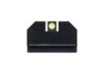 Night Fision Optics Ready Stealth Night Sight Set Yellow Front Black Back for Glock 43x MOS 3 Night Fision Optics Ready Stealth Night Sight Set Yellow Front Black Back for Glock 43x MOS