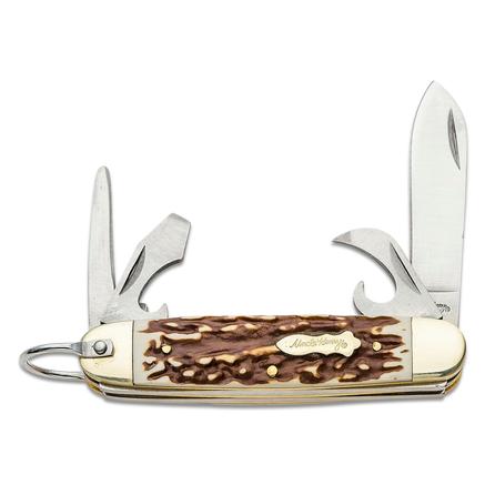 Uncle Henry 23UH Scout Folding Knife Silver - 2-1/2" Plain Drop Point Blade Uncle Henry 23UH Scout Folding Knife Silver - 2-1/2" Plain Drop Point Blade