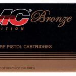 PMC Ammunition Bronze Brass .40 SW 180-Grain 50-Rounds FMJFP 1 PMC Ammunition Bronze Brass .40 SW 180-Grain 50-Rounds FMJFP