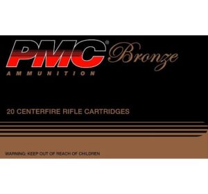 PMC Ammunition Bronze Target Brass .308 Win 147-Grain 20-Rounds FMJBT 3 PMC Ammunition Bronze Target Brass .308 Win 147-Grain 20-Rounds FMJBT