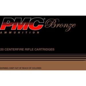 PMC Ammunition Bronze Target Brass .308 Win 147-Grain 20-Rounds FMJBT