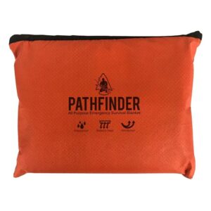 Pathfinder Survival Blanket Orange 60" x 82"