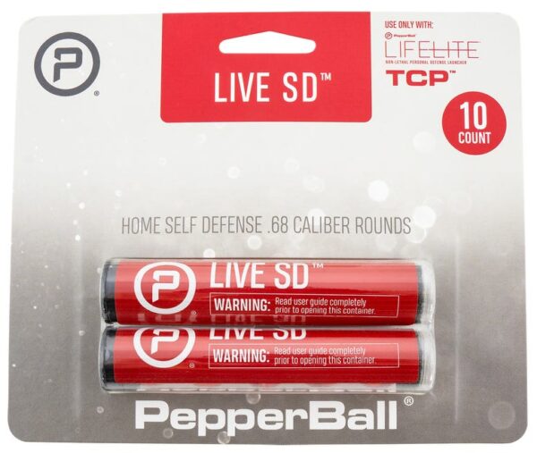 Pepperball Live SD Pepperballs Red Pava .09 oz 10 Per Package Pepperball Live SD Pepperballs Red Pava .09 oz 10 Per Package