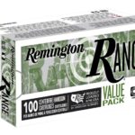 Remington Ammunition Range Ammo Brass 9mm 100-Round 115 Grain FMJ
