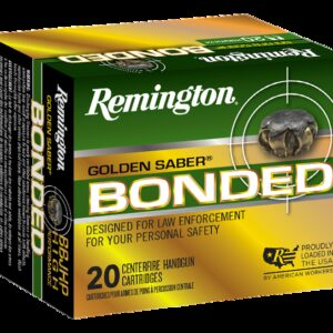 Remington Golden Saber Bonded Brass .40 SW 180-Grain 20-Rounds BJHP