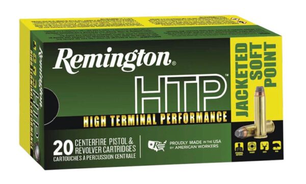 Remington HTP Brass .44 Rem Mag 240-Grain 20-Rounds JSP Remington HTP Brass .44 Rem Mag 240-Grain 20-Rounds JSP