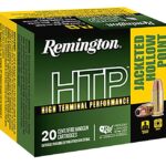 Remington HTP Handgun Ammo Brass .45 Colt 230-Grain 20-Rounds JHP 2 Remington HTP Handgun Ammo Brass .45 Colt 230-Grain 20-Rounds JHP