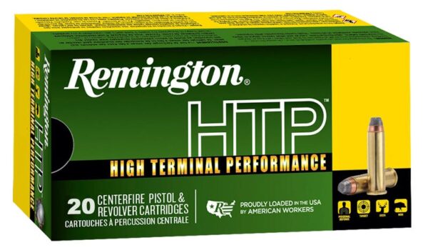 Remington HTP Brass .38 SPL 158-Grain 20-Rounds LHP Remington HTP Brass .38 SPL 158-Grain 20-Rounds LHP