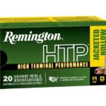 Remington HTP Pistol Ammo 9mm 147-Grain 20-Rounds JHP 1 Remington HTP Pistol Ammo 9mm 147-Grain 20-Rounds JHP