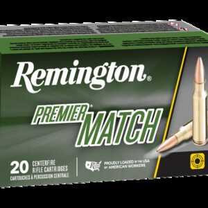 Remington Premier Match Brass .224 Valkyrie 90 Grain 20-Rounds BTHP