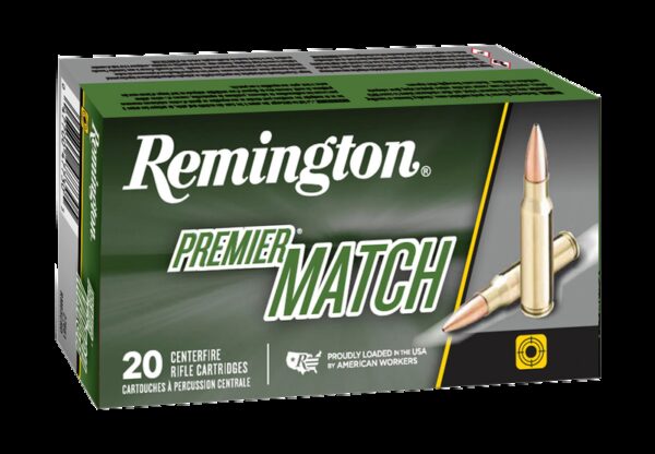 Remington Premier Match Brass .224 Valkyrie 90 Grain 20-Rounds BTHP Remington Premier Match Brass .224 Valkyrie 90 Grain 20-Rounds BTHP
