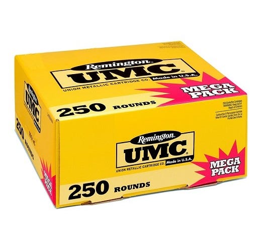Remington UMC Mega Pack Brass .45 ACP 230 Gr 250-Rounds AccuBond Long Range Remington UMC Mega Pack Brass .45 ACP 230 Gr 250-Rounds AccuBond Long Range