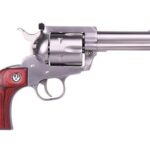 Ruger Blackhawk Flattop Stainless / Rosewood .357 Mag / 9mm 4.625-inch 6Rds 1 Ruger Blackhawk Flattop Stainless / Rosewood .357 Mag / 9mm 4.625-inch 6Rds