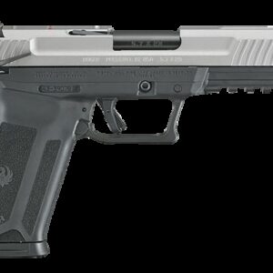 Ruger-57 Silver 5.7x28mm 4.9" Barrel 20-Rounds With Ambi Safety