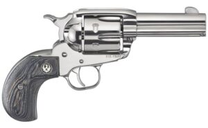 Ruger Vaquero Birds Head Stainless .357 Mag / .38 SPL 3.75" Barrel 6-Rounds 3 Ruger Vaquero Birds Head Stainless .357 Mag / .38 SPL 3.75" Barrel 6-Rounds