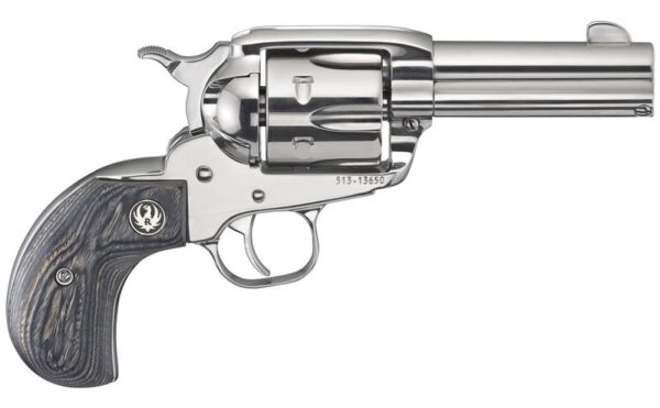 Ruger Vaquero Birds Head Stainless .357 Mag / .38 SPL 3.75" Barrel 6-Rounds Ruger Vaquero Birds Head Stainless .357 Mag / .38 SPL 3.75" Barrel 6-Rounds
