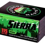 Sierra Outdoor Master Brass 9mm 115-Grain HP 20-Rounds