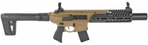 Sig Sauer Canebrake Rattler Flat Dark Earth / Black .177 4" Barrel 30-Rounds Flip-Up Sights Sig Sauer Canebrake Rattler Flat Dark Earth / Black .177 4" Barrel 30-Rounds Flip-Up Sights