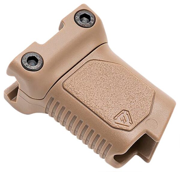 Strike Industries Angled Vertical Grip Short Flat Dark Earth W/ Cable Management Storage For M-LOK Rail Strike Industries Angled Vertical Grip Short Flat Dark Earth W/ Cable Management Storage For M-LOK Rail