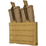 TacShield RZR Double Rifle Magazine Pouch Coyote Brown MOLLE 2 TacShield RZR Double Rifle Magazine Pouch Coyote Brown MOLLE