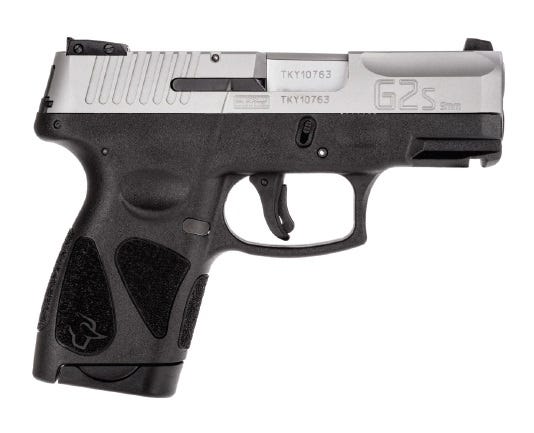 Taurus G2S Stainless 9mm 3.2-inch 7Rds Single Action Manual Safety Taurus G2S Stainless 9mm 3.2-inch 7Rds Single Action Manual Safety