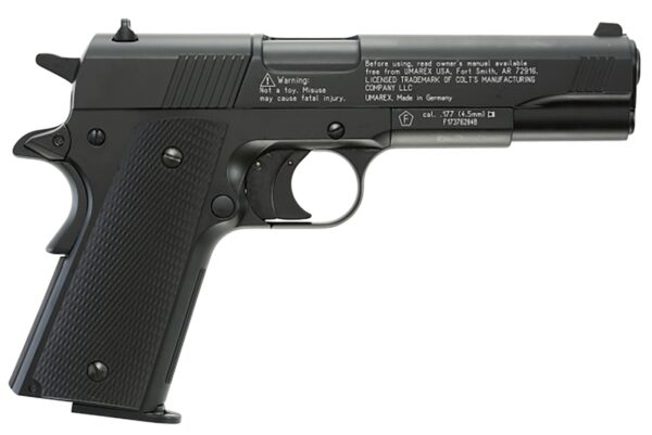 Umarex Colt 1911 Airgun .177 8-Rounds Adjustable Rear Sight Umarex Colt 1911 Airgun .177 8-Rounds Adjustable Rear Sight