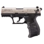 Walther P22 22LR Black/Nickel 3.42" Barrel 10 Rounds 3 Walther P22 22LR Black/Nickel 3.42" Barrel 10 Rounds