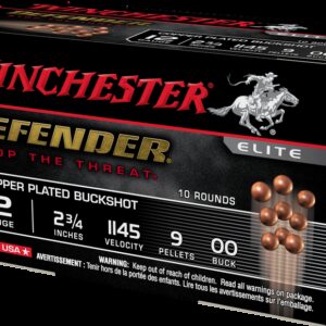 Winchester Defender Copper 12GA 00 Buck Shot 10-Rounds 2.75"