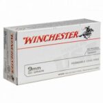 Winchester Ammunition USA 9mm 90-Grain 50-Rounds Frangible Lead Free 1 Winchester Ammunition USA 9mm 90-Grain 50-Rounds Frangible Lead Free