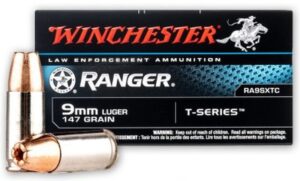 Winchester Ranger One Nickel Plated Brass 147-Grain 500-Rounds BT 3 Winchester Ranger One Nickel Plated Brass 147-Grain 500-Rounds BT