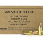 Winchester Service Grade Brass 9mm 115 Gr 50-Rounds Full Metal Jacket 2 Winchester Service Grade Brass 9mm 115 Gr 50-Rounds Full Metal Jacket