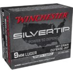Winchester Silvertip 9mm 147-Grain 20-Rounds Hollow Point 3 Winchester Silvertip 9mm 147-Grain 20-Rounds Hollow Point