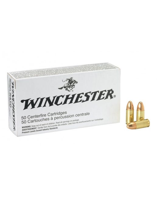 Winchester USA Brass 9x21mm IMI 124-Grain 50-Rounds FMJ - Not 9mm Luger (9x19) Winchester USA Brass 9x21mm IMI 124-Grain 50-Rounds FMJ - Not 9mm Luger (9x19)